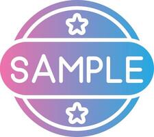 Sample Web Style Graphic vector