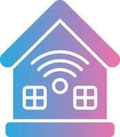 Smart Home Wireframe App Design vector