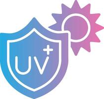 UV Protection Elegant Shape Symbol vector