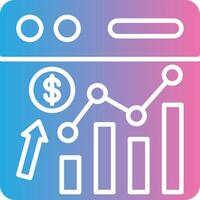 Web Analytics Clean UI Concept vector