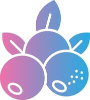 Blueberry Pastel Sketch Mark vector
