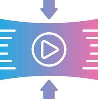 Compression Simplified Line Mark vector