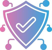 Cyber Security Modern Tech Object vector