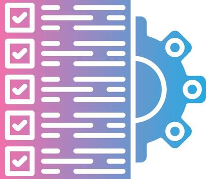 Project Management Abstract UI Visual vector