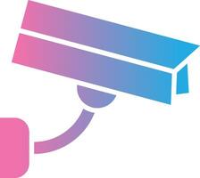 Security Camera Web-Based Design Element vector