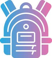 Backpack Coded UI Symbol vector