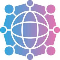 Internet Of Things Minimal Art Object vector