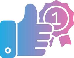 1st Place Vivid App Element vector