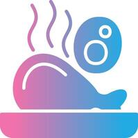 Ham Leg Tech Styled Form vector