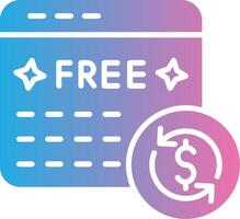 Free Trial Thin Line Element vector
