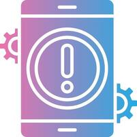 Application Settings Interactive UI Design vector