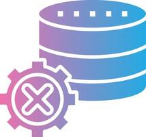 Database 3D Interface Shape vector