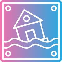 Flood Color Block Badge vector