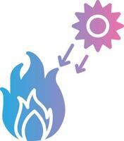 Hot Vibrant Visual Object vector