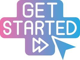 Start Simplified Design Piece vector