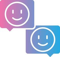 Emoji Neon UI Symbol vector