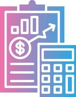 Financial Planning Clean Digital Design vector