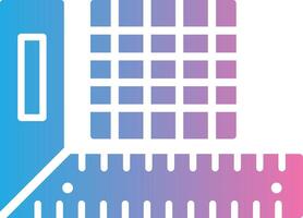 Ruler User-Friendly Drawing vector