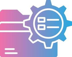 Setting UX Focused Shape vector