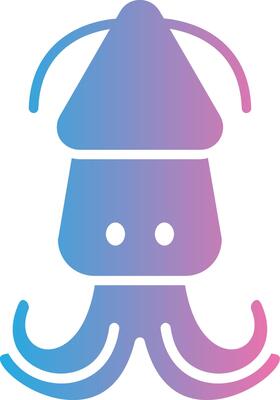 Squid Muted Color Design