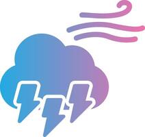 Stormy Bright Tone Visual vector