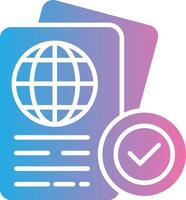 Passport Control Modern Tech Object vector