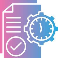 Planning Subtle UI Graphic vector