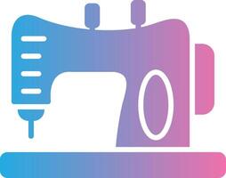 Sewing Machine Bold App Graphic vector