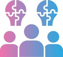 Team Building Vibrant Visual Object vector