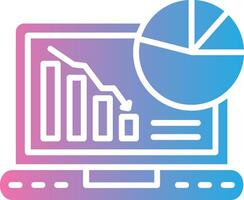 Line Graph Outlined Line Artwork vector