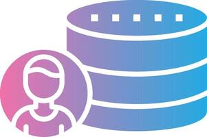 User Data Digital Tech Element vector