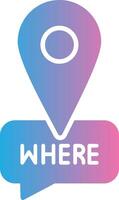 Where Thin Graphic Shape vector