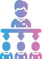 Delegation Smooth App Visual vector