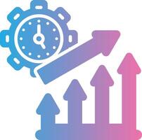 Time To Market Compact Web Symbol vector