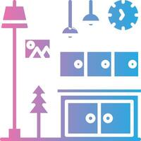 Cabinet Monochrome Line Graphic vector