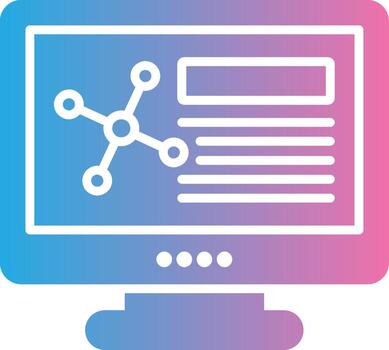 Computer Digital Tech Element vector
