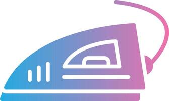 Electric Iron Gradient Color Form vector