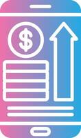Growth Handcrafted UI Symbol vector
