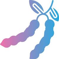 Tamarind Gradient Style Element vector