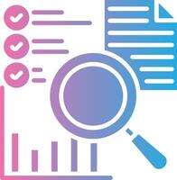 Exploratory Analysis UI Badge vector