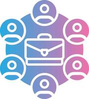 Job Rotation UX Focused Shape vector