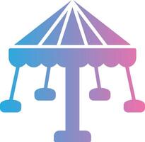 Merry Go Round Minimal Graphic Visual vector