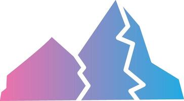 Mountain Abstract UI Visual vector