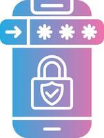 Privacy Sleek Visual Mark vector