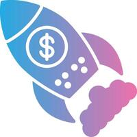 Rocket UI Badge vector