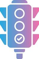 Traffic Lights Clean Digital Design vector