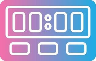 Timer Stylish UX Piece vector