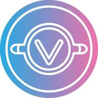 Voltmeter Custom Line Element vector