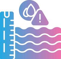 Water Level Flat Design Piece vector