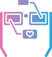 Augmented Reality User Interface Mark vector